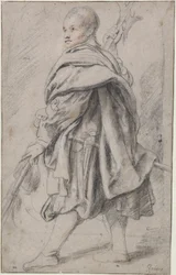 Studie eines Hellebardenträgers